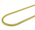 10K Yellow Gold Solid Diamond Cut Franco Chain Bracelet 1.3MM 8" 2.00 Gram - Gold Americas