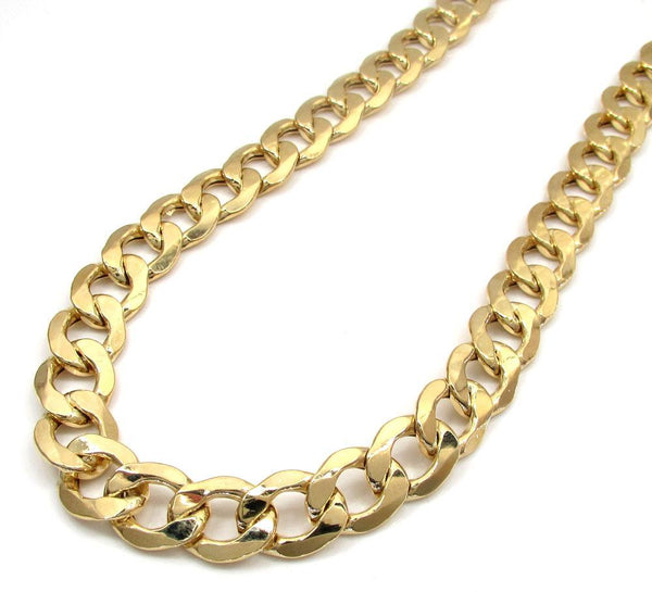 10K Yellow Gold Miami Cuban Chain 9MM