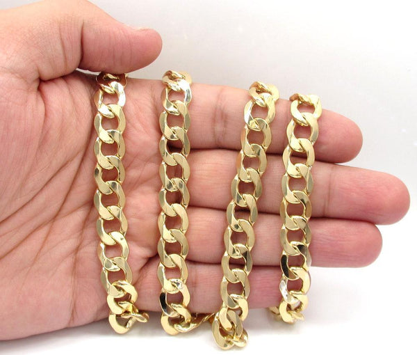 10K Yellow Gold Miami Cuban Chain 9MM