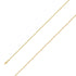 925 Sterling Silver 2mm Gold Plated Miami Cuban Chain Size- 8" - Gold Americas